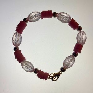 Pink themed bracelet 💓🌸